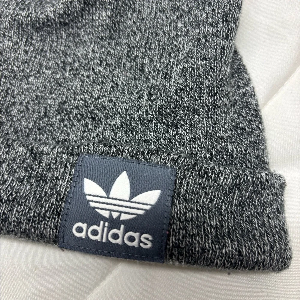 adidas Men Grey Grove Acrylic hat beanie